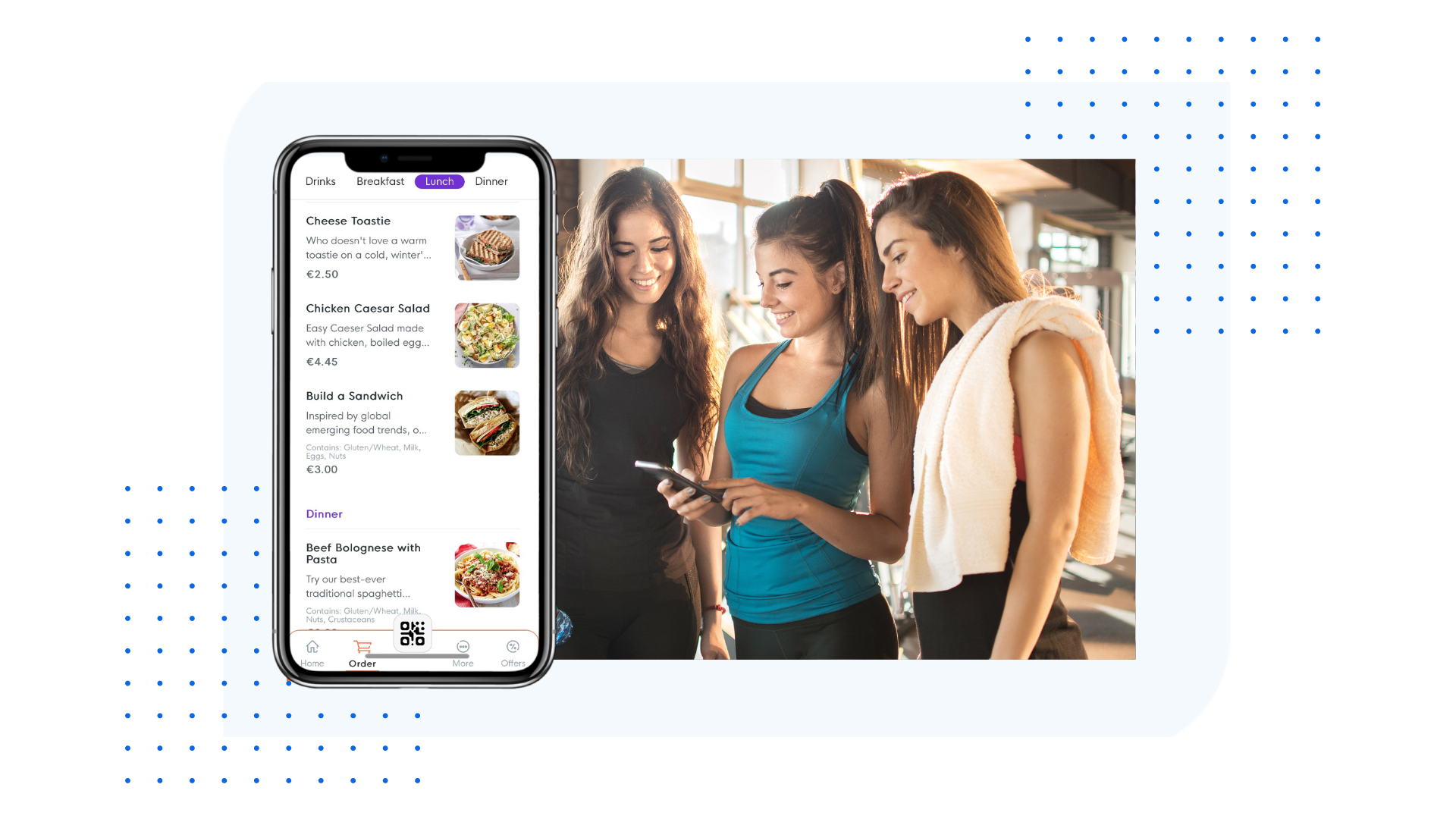 Gym & Spa_Mobile Ordering